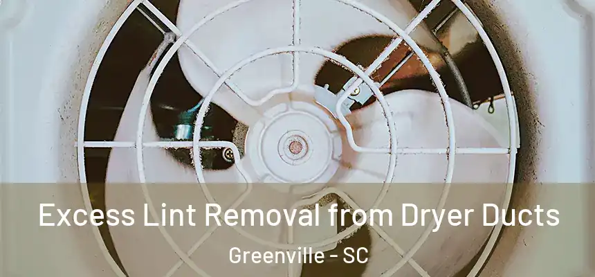  Excess Lint Removal from Dryer Ducts Greenville - SC